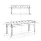 preview thumbnail 9 of 78, WYNDENHALL Hopewell 48 inch Wide Traditional Rectangle Ottoman Bench