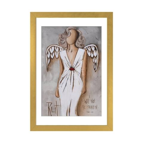 iCanvas "I Will Not Be Shaken" by Ruth's Angels