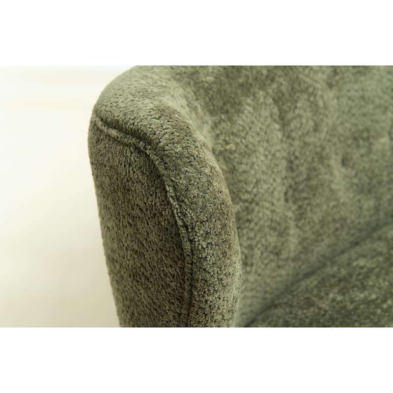 Christopher Knight Home - Chenille Upholstered Loveseat Sofa with Curved Backrest 57.9" Accent Sofa