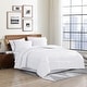 preview thumbnail 15 of 27, Home Essential Lightweight Bed In A Bag Bedding Set (Includes Comforter, Sham, Bedskirt, Fitted Sheet, Flat Sheet, Pillowcase) White - Queen