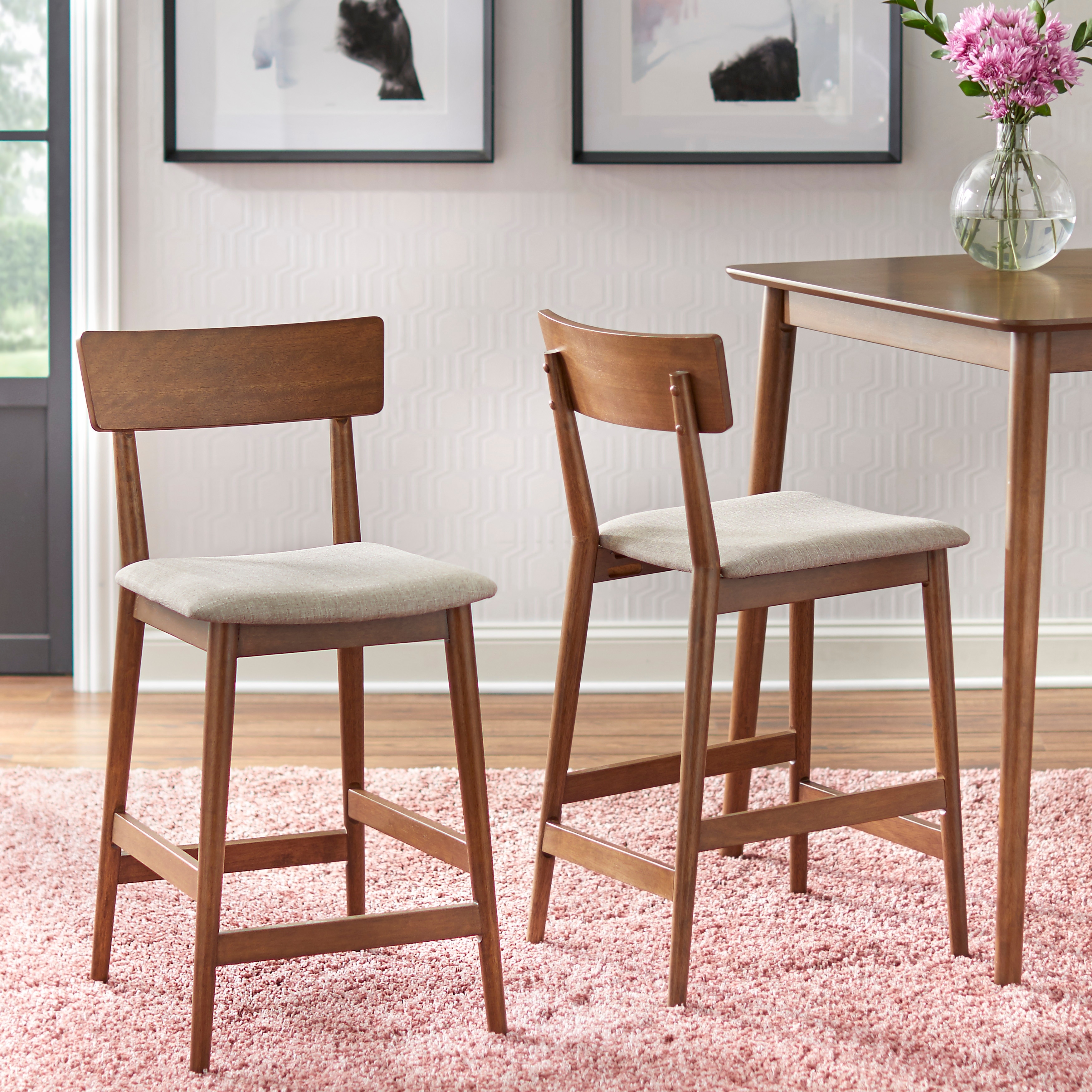 Simple Living Newington 26-inch Counter Stool (Set of 2)
