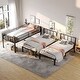 preview thumbnail 3 of 5, Metal Detachable Triple Bunk Bed，Twin XL & Twin Size