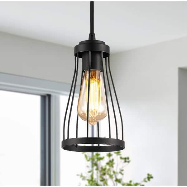 Black industrial chandelier with adjustable height Bed Bath & Beyond