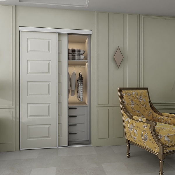 Colonial Elegance Rockport Masonite Sliding Closet Door 72X80.5