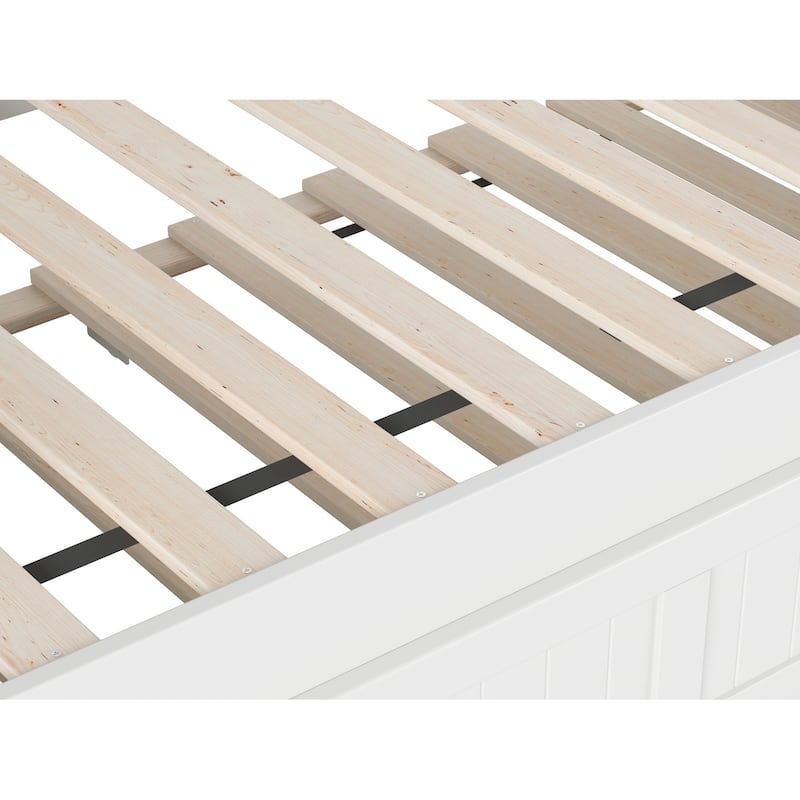 Nantucket Twin Wood Daybed with Twin Size Trundle