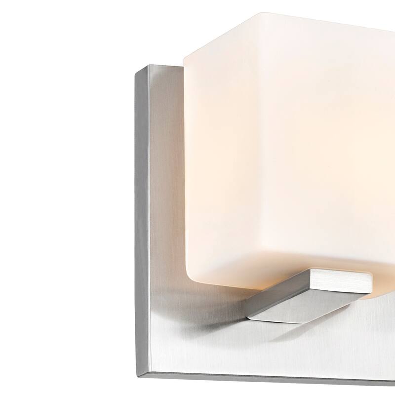 Cristini 4 Light Satin Nickel Bathroom Sconce