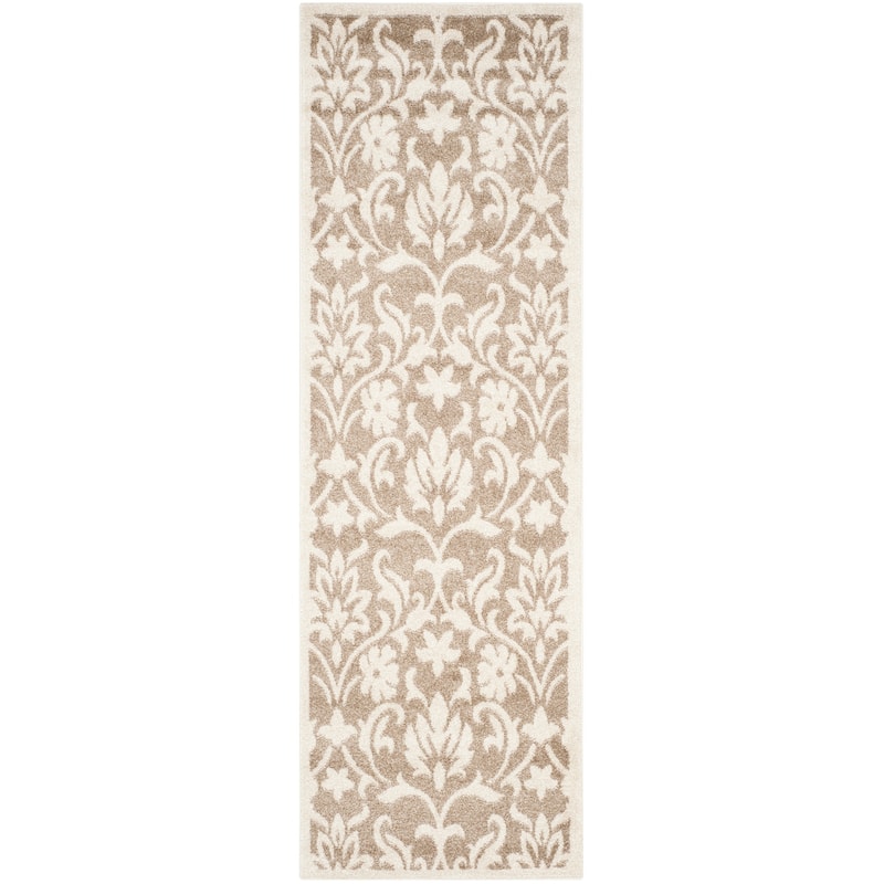 SAFAVIEH Amherst Velizara Modern Rug - 2'3" x 9' Runner - Wheat/Beige