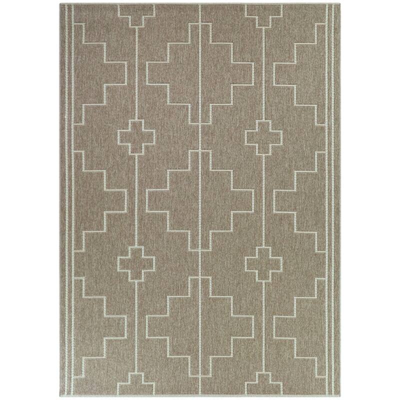 Corrance Geometric Trellis Indoor/Outdoor Area Rug