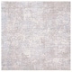 preview thumbnail 2 of 11, SAFAVIEH Marmara Briony Modern Abstract Rug 6'7" Square - Grey/Beige Blue - Square