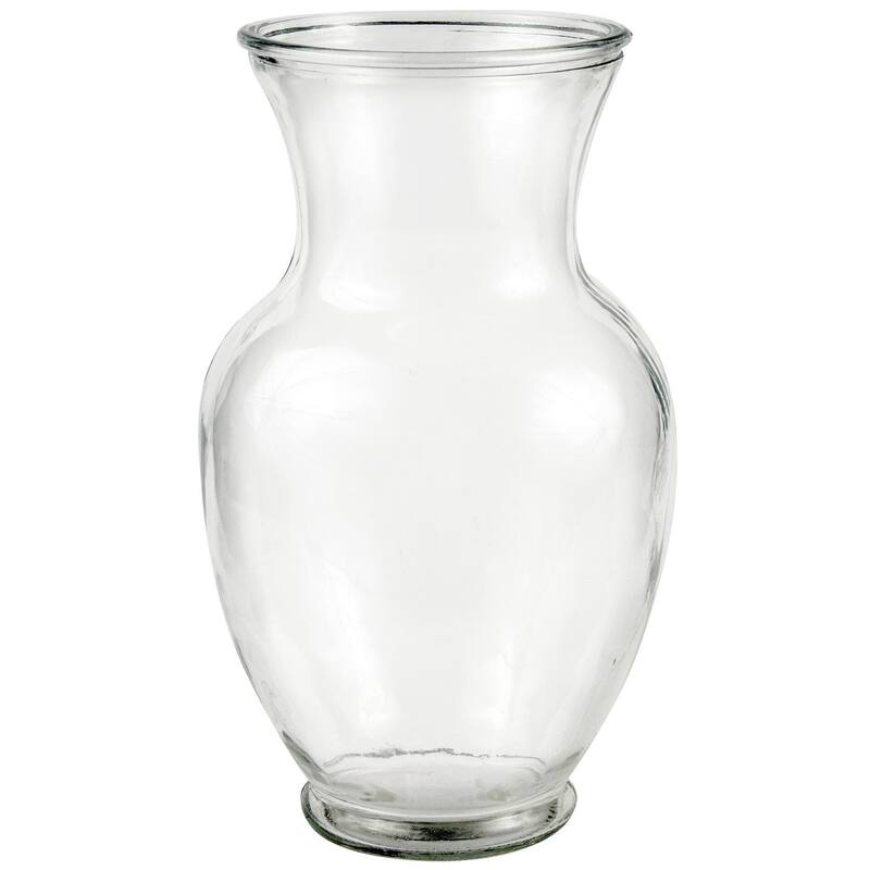 10.7"H Clear Utility Vase