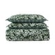 preview thumbnail 9 of 10, Laura Ashley Bramble Floral Cotton Green Duvet Cover Bonus Set