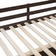 preview thumbnail 49 of 52, Wooden Full Loft Bed with U-shaped Desk,Storage Compartments and Tri-fold Mirror