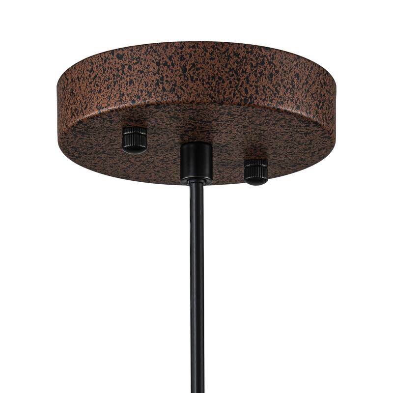 Industiral Farmhouse Small Hammered Dome Pendant Lights for Kitchen Island - Copper - W10.24"