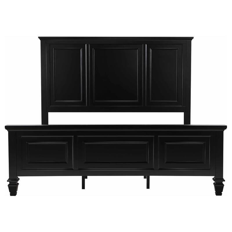 Sandy Beach Wood Panel Bed