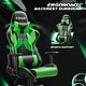 preview thumbnail 60 of 61, Homall Ergonomic Faux Leather Adjustable Swivel Office Gaming Chair