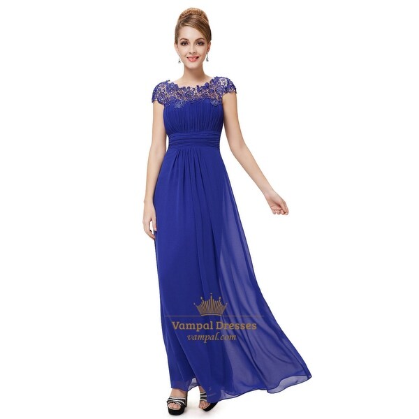 royal blue mother of groom dresses