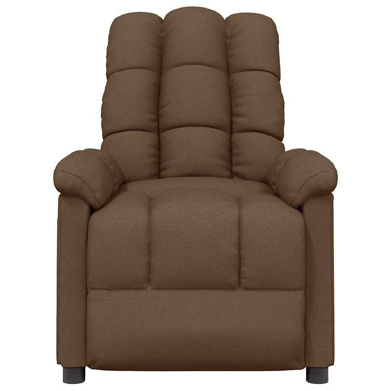 vidaXL Massage Recliner Electric Massaging Recliner Chair for Elderly Fabric - 29.1" x 39" x 40.2"