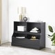 preview thumbnail 18 of 26, Stylish Kid's Toy Storage Organizer with Bookcase, Multi-Functional Nursery Storage Cubby Cabinet for Playroom and Bedroom