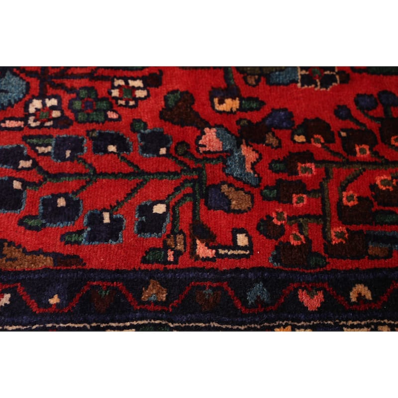ECARPETGALLERY Hand-knotted Anadol Red Wool Rug - 2'7 x 9'11