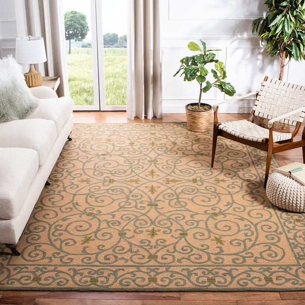 slide 2 of 130, Safavieh Hand-hooked Chelsea Cherrelle Country Oriental Wool Rug