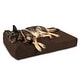 preview thumbnail 14 of 22, Big Barker 7" Orthopedic Dog Bed - Headrest Edition Xl - Chocolate