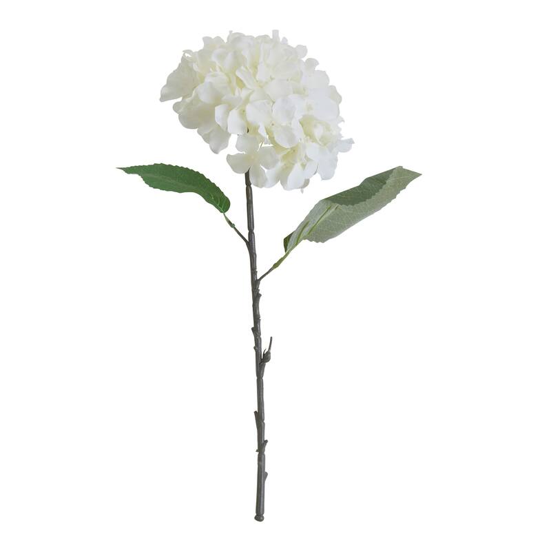 Elements Set of 6 Artificial Hydrangea, 18 Inch - N/A