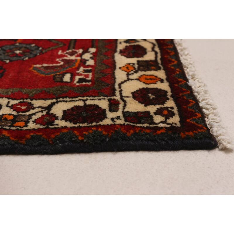ECARPETGALLERY Hand-knotted Konya Anatolian Navy Wool Rug - 3'7 x 10'2