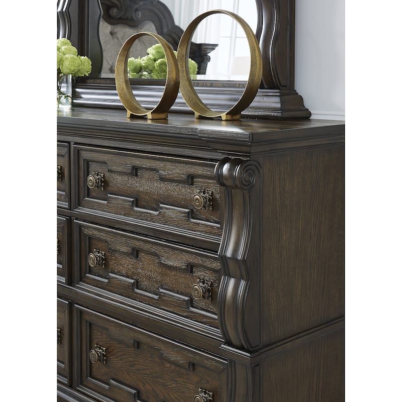 Signature Design by Ashley Maylee Dark Brown Dresser