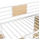preview thumbnail 17 of 15, Twin Size Loft bed with L-shape Desk and Wardrobe