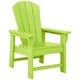 preview thumbnail 169 of 194, Laguna Kids Outdoor Poly Adirondack Chair Lime
