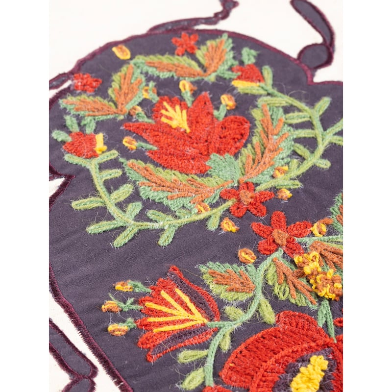 Udaipur Throw Pillow Cover, 20"x20"