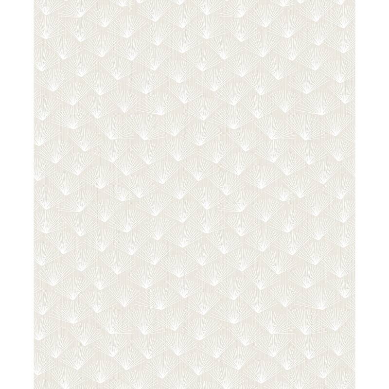 A-Street Prints Asteria Dove Fan Wallpaper