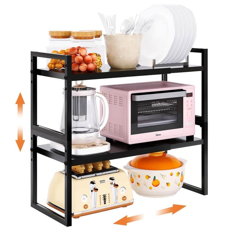 Kitchen Countertop Organizer - 9"D x 17"W x 3.7"H
