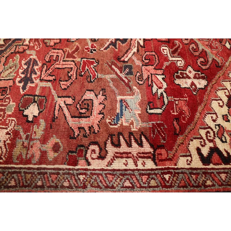 ECARPETGALLERY Hand-knotted Sarabi Red Wool Rug - 9'4 x 12'7