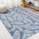 preview thumbnail 137 of 211, JONATHAN Y Galon Palm Frond Indoor/Outdoor Area Rug