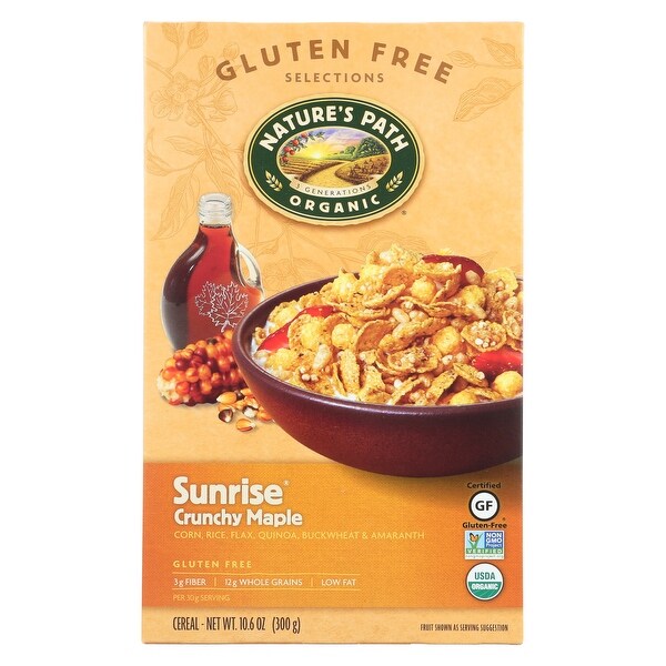 Nature's Path Crunchy Maple - Sunrise - Case of 12 - 10.6 oz.
