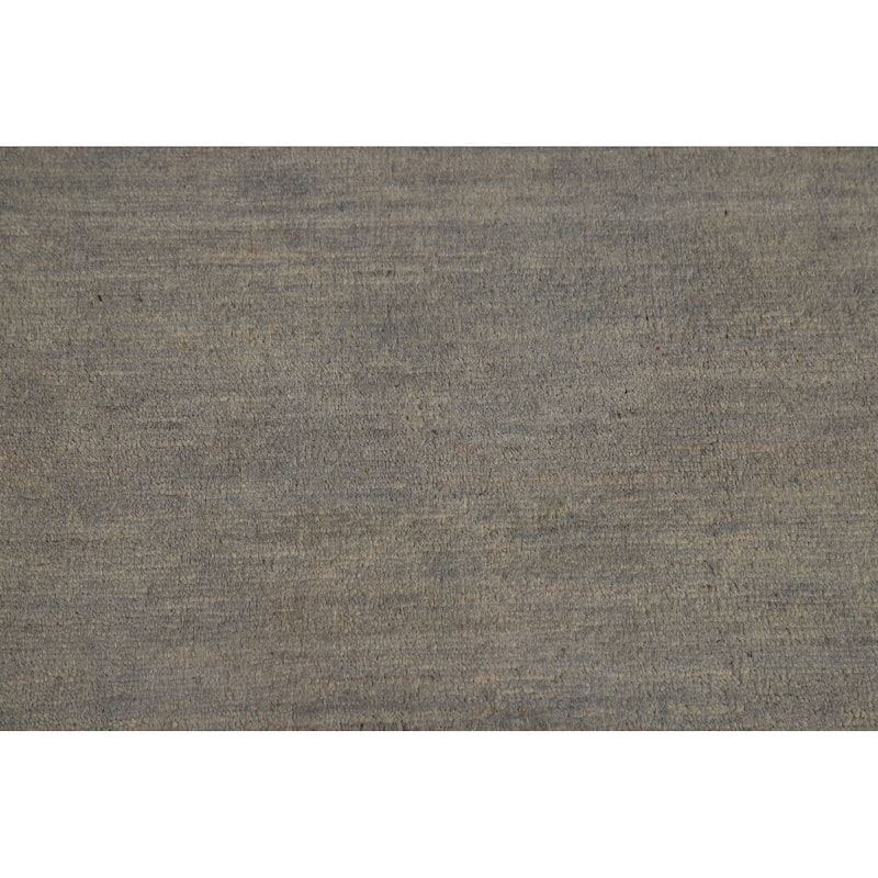 Modern Gabbeh Oriental Area Rug Handmade Wool Carpet - 5'4" x 7'8"
