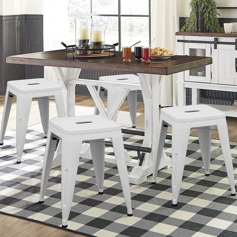 Modern Industrial Metal Stools Classroom Stools Stackable for Indoor Bed Bath & Beyond 37477738