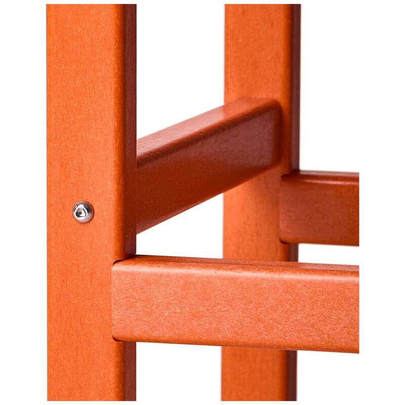 Aderson Outdoor Poly Adirondack Chair with Side Table