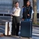 preview thumbnail 11 of 18, ELLE Louvre 2 Piece Expandable Polycarbonate Spinner Luggage Set