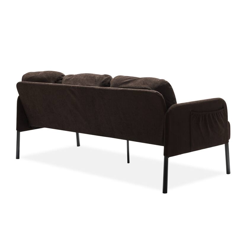 67.72" Fabric 3-Seater Sofa for Small Spaces with Soft Fabric
