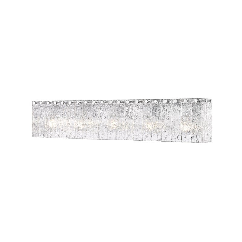 Z-Lite Glacier 5 Light Vanity - Chrome