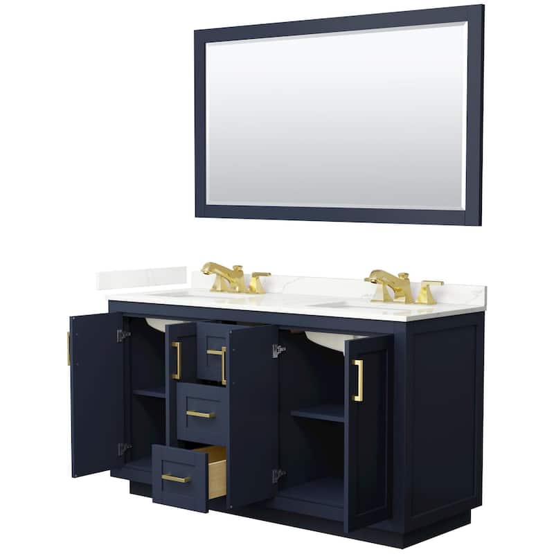 Wyndham Collection WCF292960D-QTZ-US3M58 Miranda 60" Free Standing