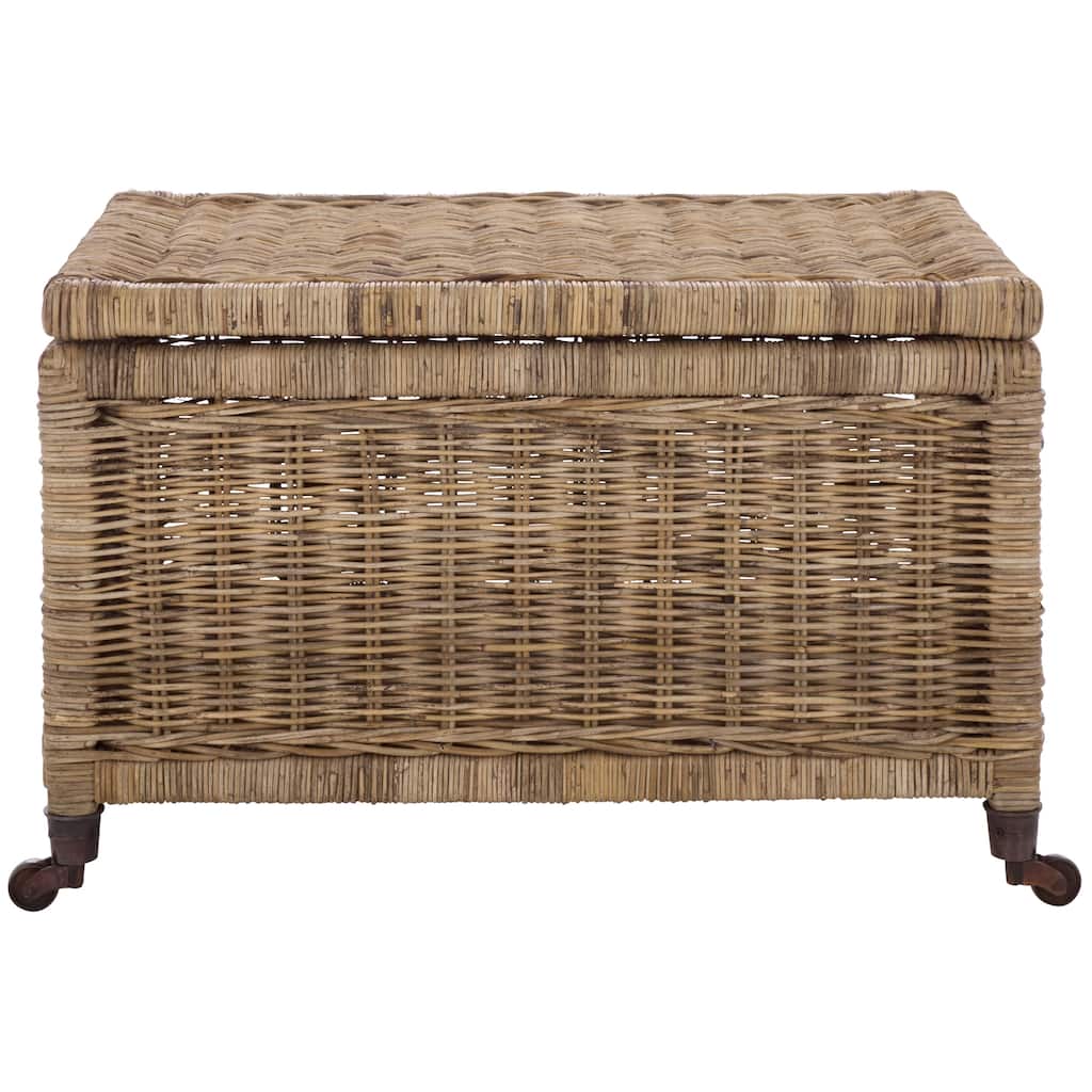 SAFAVIEH Home Sanaki Storage Bin - 24"W x 18"D x 15"H