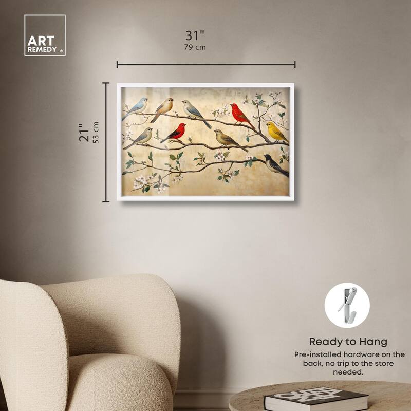 Arboreal Aria II Shadowbox by Art Remedy