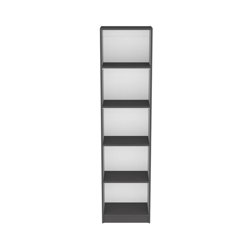 TUHOME Home Multi-Tier Slim Bookcase