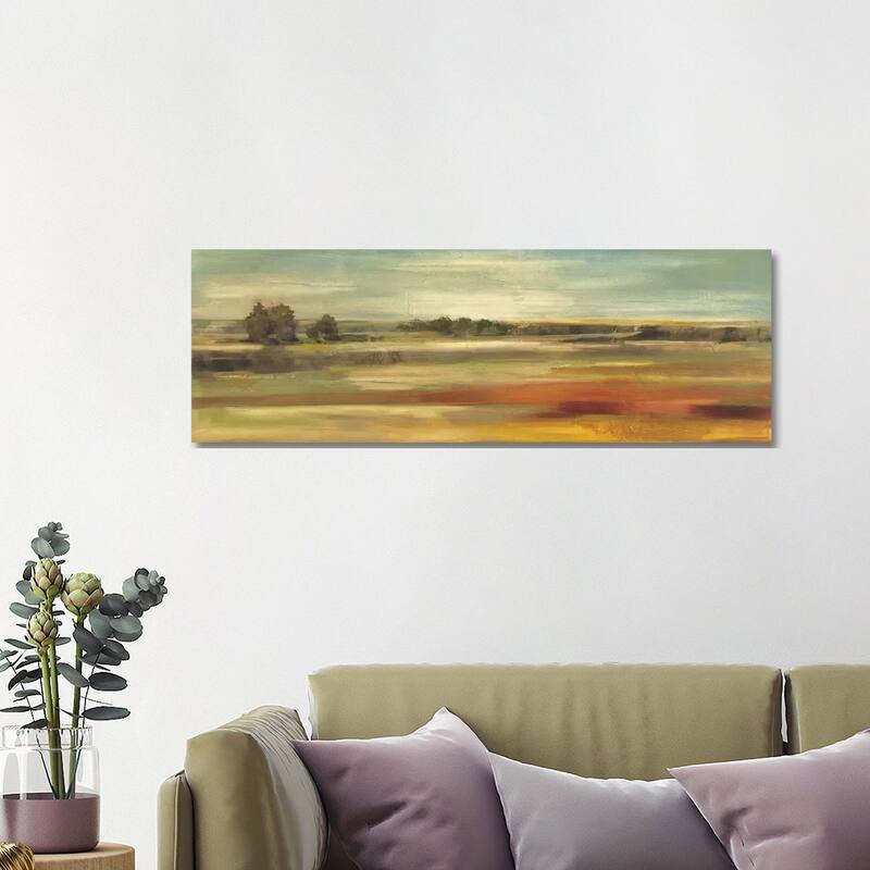 iCanvas "Emerald Meadows" by Silvia Vassileva Canvas Print - 16x48x1.5