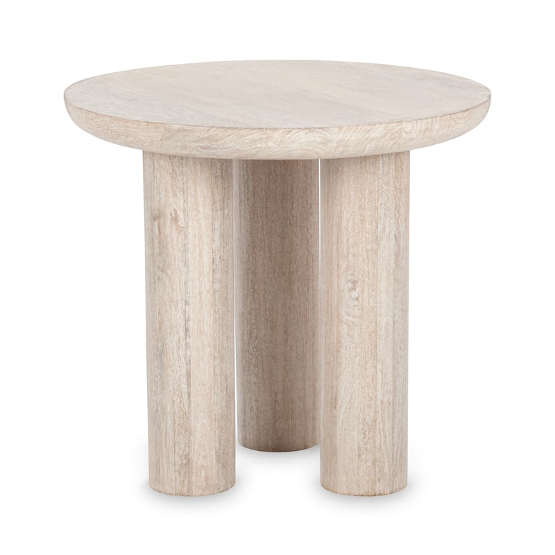 Beau Mango Wood End Table by Kosas Home