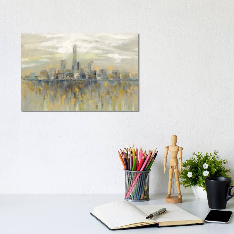 iCanvas "Manhattan Fog" by Silvia Vassileva Canvas Print - 8x12x0.75