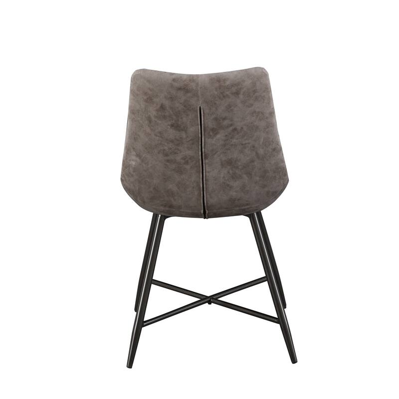 Steve Silver Ranger Faux Leather Side Chair - Set of 2